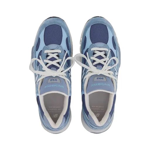 New Balance 992 Logo Patch Lace-Up Sneakers