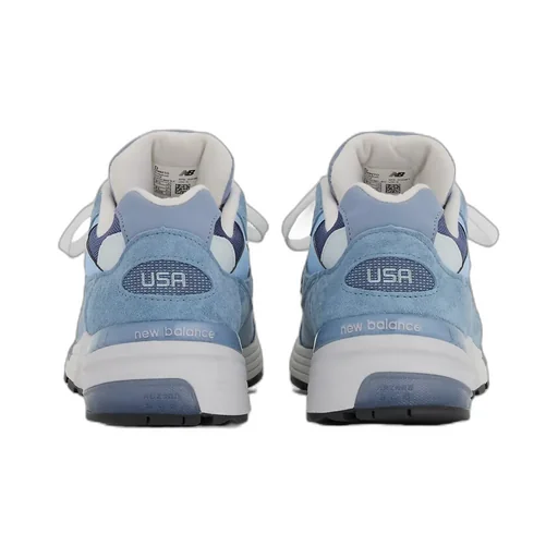 New Balance 992 Logo Patch Lace-Up Sneakers