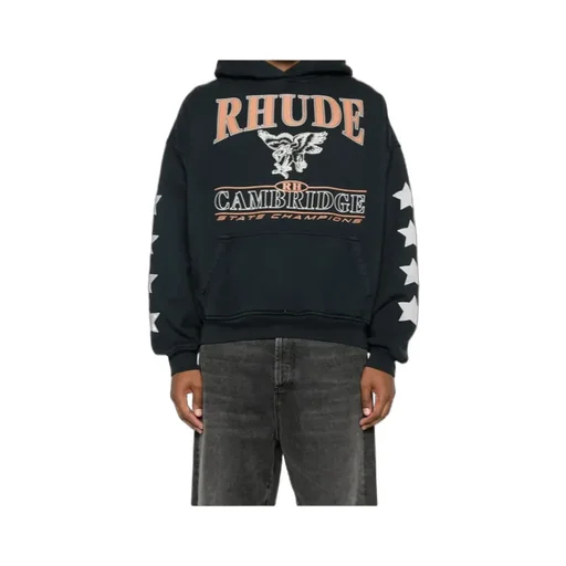 Graphic-Print Hoodie