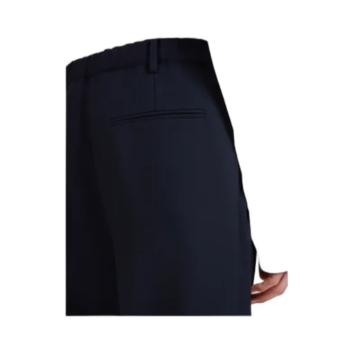 Marni Stitched Crease Flared Trousers