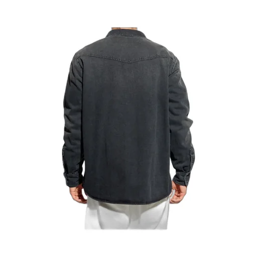 Mm6 Maison Margiela Long-Sleeved Denim Shirt