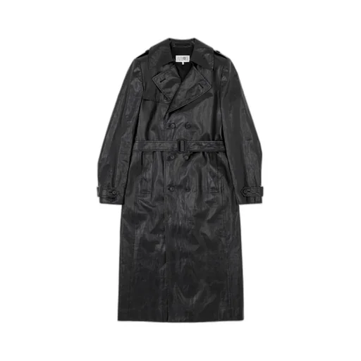 Shiny Linen Coat
