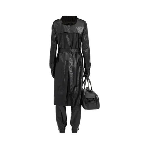 Shiny Linen Coat