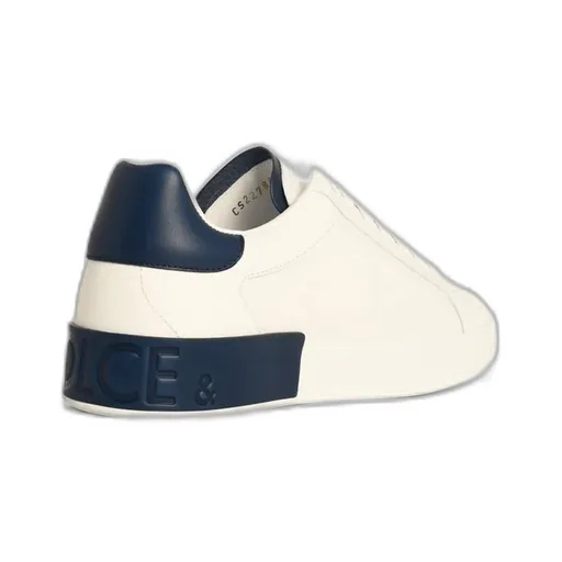 Dolce & Gabbana Portofino Logo Debossed Sneakers
