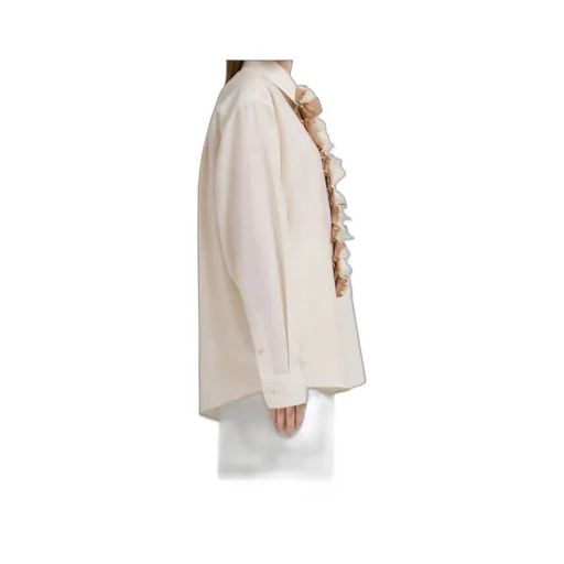 Marni Detachable Plastron Twill Shirt