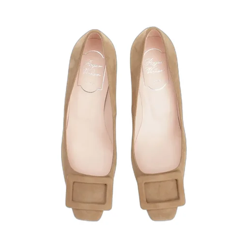 Roger Vivier Trompette Buckle Detailed Pumps