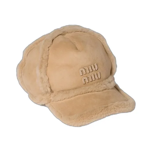 Shearling Baseball Cap