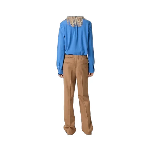 Camel Hair Drawstring Pants