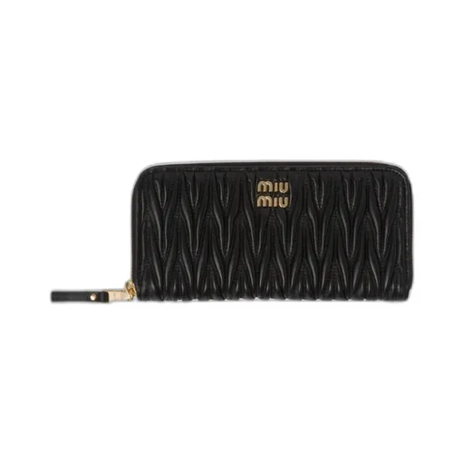 Large Matelassé Nappa Leather Wallet