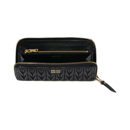 Large Matelassé Nappa Leather Wallet