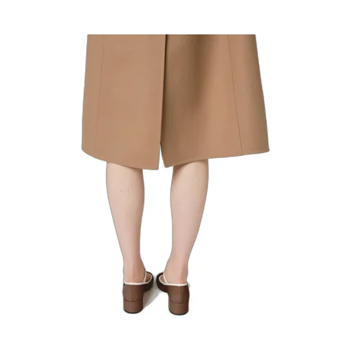 Miu Miu Single-Breasted Long Coat