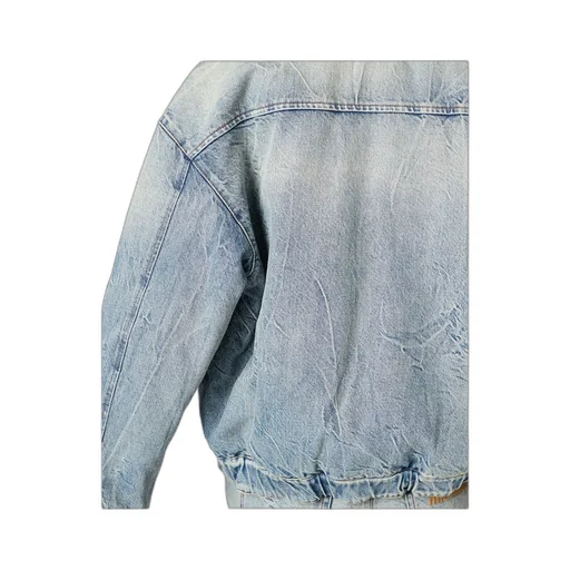 Denim And Shearling Trucker Jacket