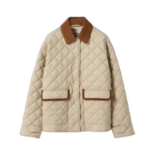 Quilted Technical Pongé Blouson