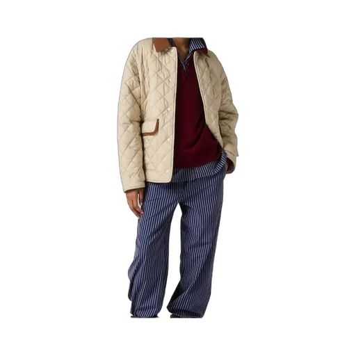 Quilted Technical Pongé Blouson