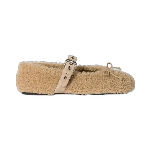 Miu Miu Bow-Detailed Ballerinas