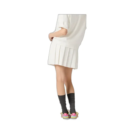 Miu Miu Pleated Mini Skirt