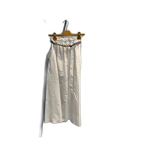 Miu Miu Belted Poplin Skirt