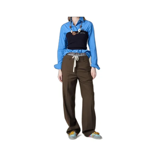 Miu Miu Straight-Leg Tailored Trousers