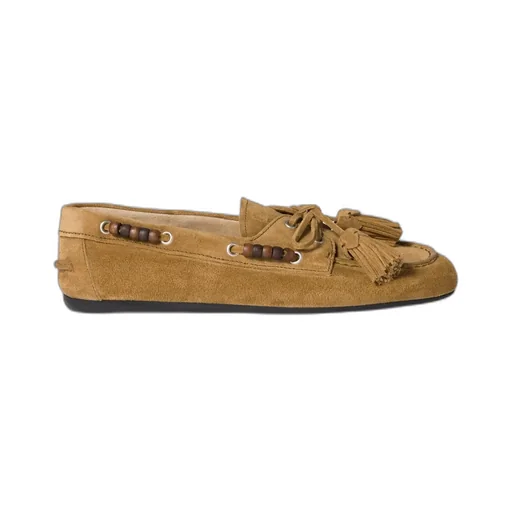 Miu Miu Tassel-Detailed Slip-On Loafers