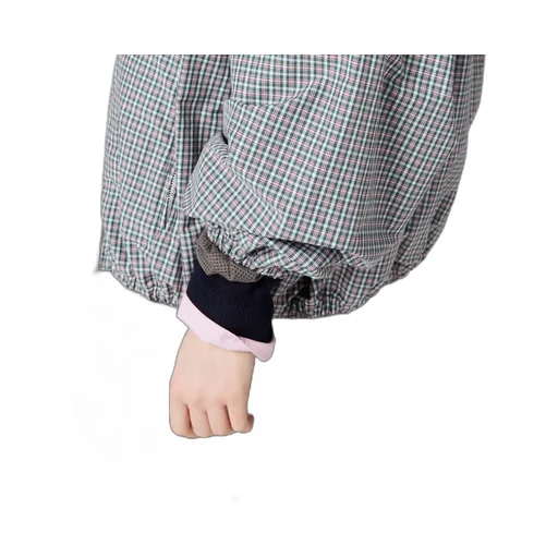 Miu Miu Checked Drawstring Jacket