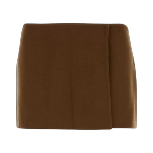 Miu Miu Logo-Detailed Mini Skirt