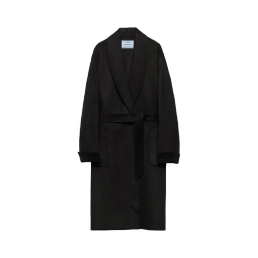 Prada Belted Long Coat