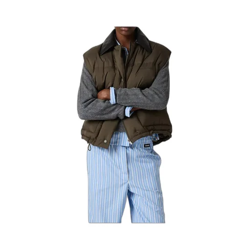 Technical Pongé Down Vest