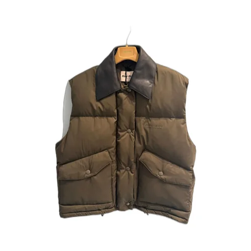 Technical Pongé Down Vest