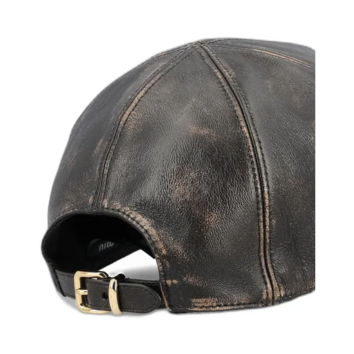 Miu Miu Logo-Embossed Baseball Cap