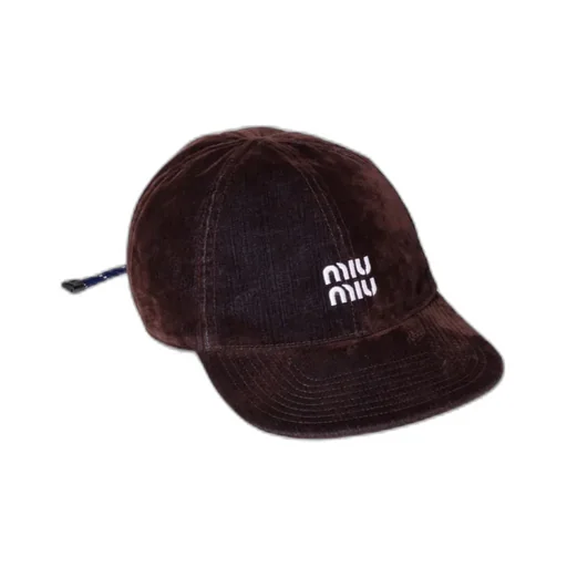 Miu Miu Logo-Embroidered Baseball Cap