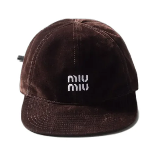 Miu Miu Logo-Embroidered Baseball Cap