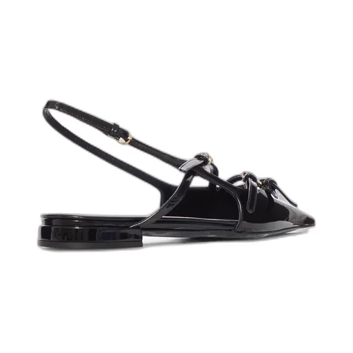 Miu Miu Pointed-Toe Slingback Ballerinas