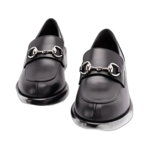 Gucci Horsebit Detail Slip-On Loafers