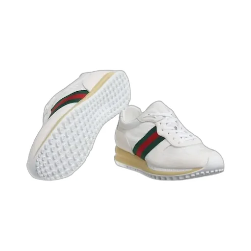 Gucci Panelled Lace-Up Sneakers