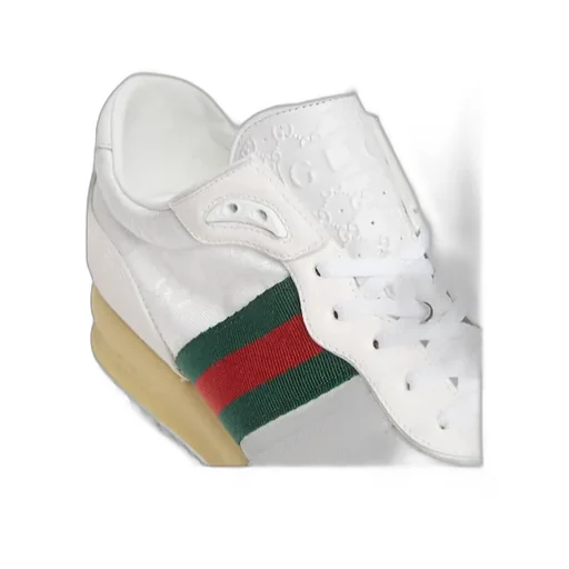 Gucci Panelled Lace-Up Sneakers