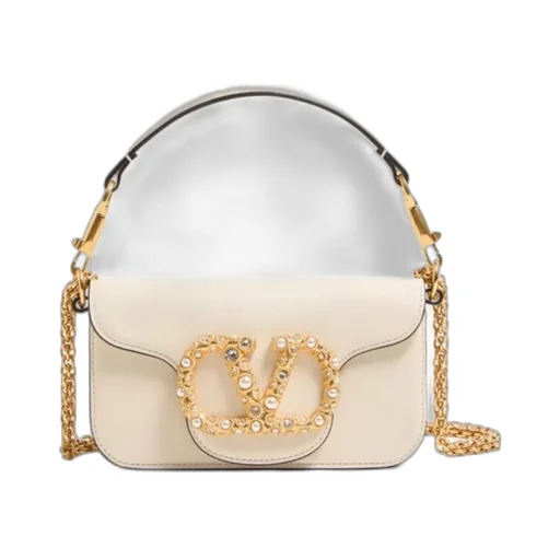 Valentino Locò Vlogo Signature Small Shoulder Bag
