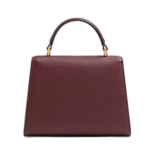 Valentino Garavani Vsling Small Handbag In Grainy Calfskin With Jewel Logo