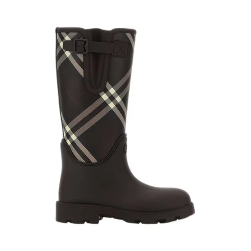 Burberry Marsh Stamp Checked Boots