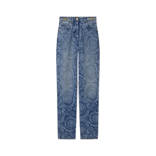 Versace Barocco Pattern Jeans