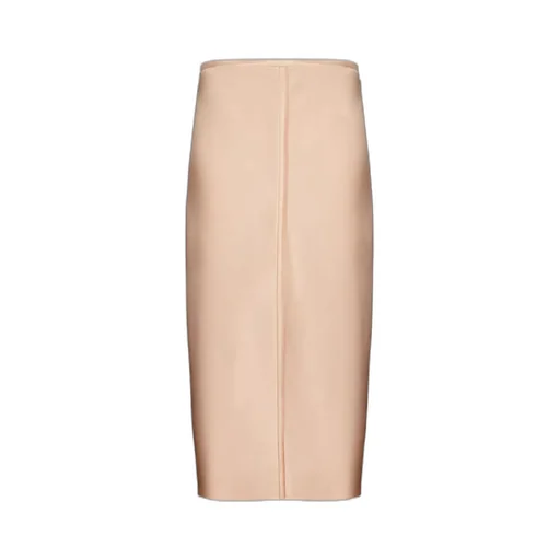 Ami Paris Raw Edge Midi Skirt