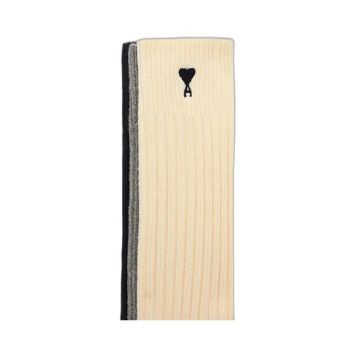 Ami Paris Ami De Coeur Three Pack Socks