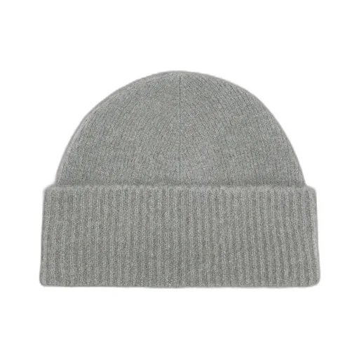 Ami Paris Logo Embroidered Knitted Beanie
