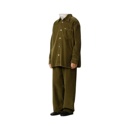 Ami Paris Corduroy Velvet Overshirt