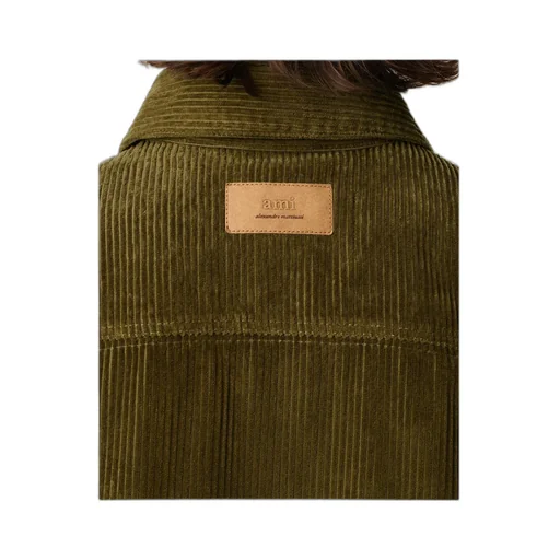 Ami Paris Corduroy Velvet Overshirt