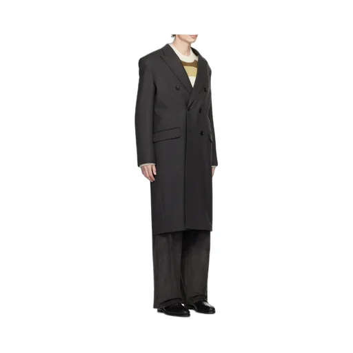 Ami Double Breasted Straigth Coat