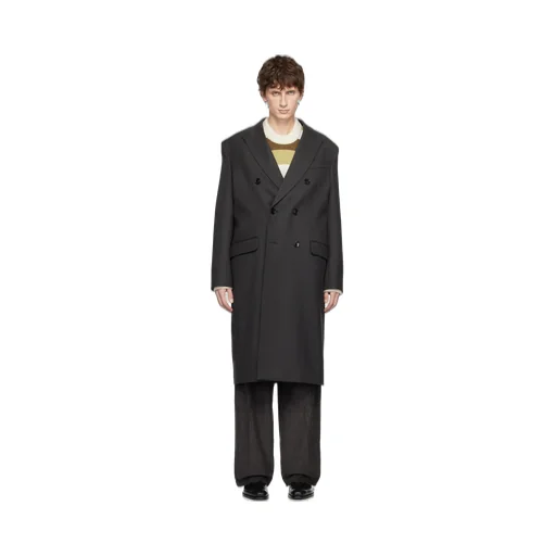 Ami Double Breasted Straigth Coat
