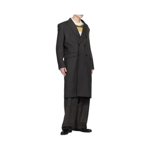 Ami Double Breasted Straigth Coat