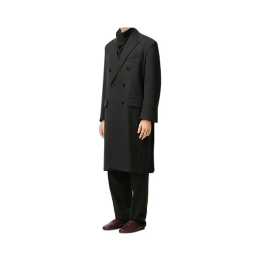 Ami Double Breasted Straigth Coat
