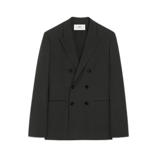 Ami Paris Double-Breasted Tailored Blazer