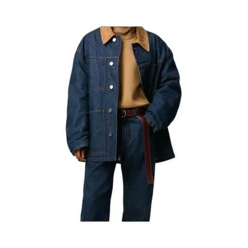Ami Paris Padded Denim Worker Jacket